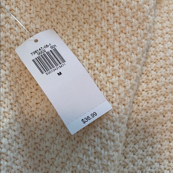 Old Navy cream knit sweater‎ womens size M soft cozy - Picture 2 of 5